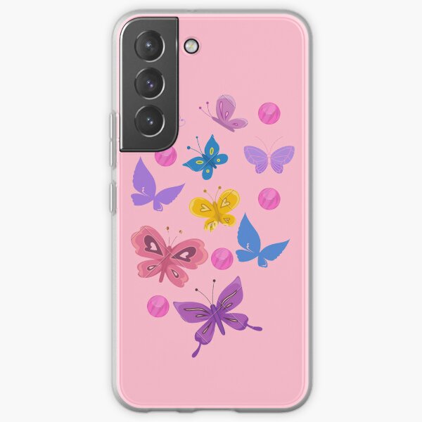 Encanto butterfly sticker Samsung Galaxy Soft Case RB3005 product Offical encanto Merch