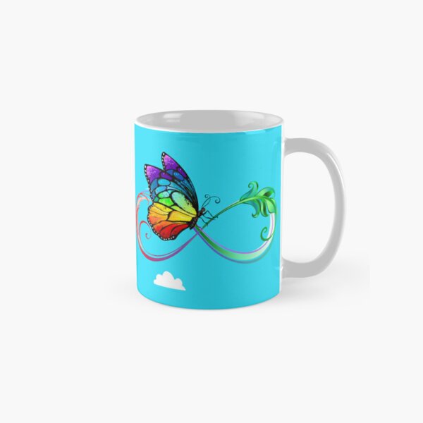 encanto colored butterfly encanto isabella colored butterfly purple green yellow orange Classic Mug RB3005 product Offical encanto Merch