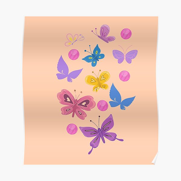 Encanto butterfly sticker Poster RB3005 product Offical encanto Merch
