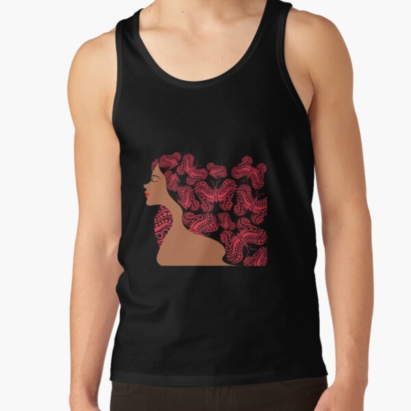 encanto butterfly Hair art Tank Top RB3005 product Offical encanto Merch