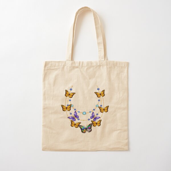 encanto - necklace butterfly   Cotton Tote Bag RB3005 product Offical encanto Merch