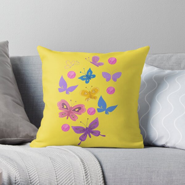 Encanto butterfly sticker   Throw Pillow RB3005 product Offical encanto Merch