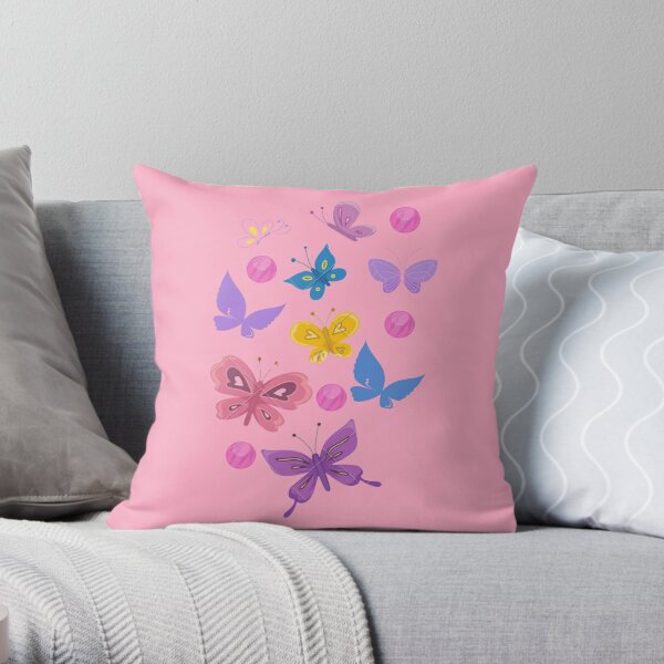 Encanto butterfly sticker Throw Pillow RB3005 product Offical encanto Merch