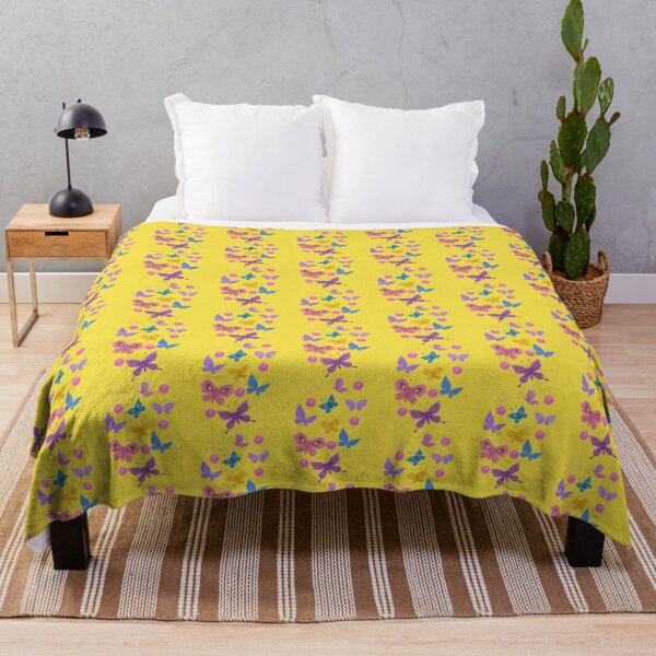 Encanto butterfly sticker   Throw Blanket RB3005 product Offical encanto Merch