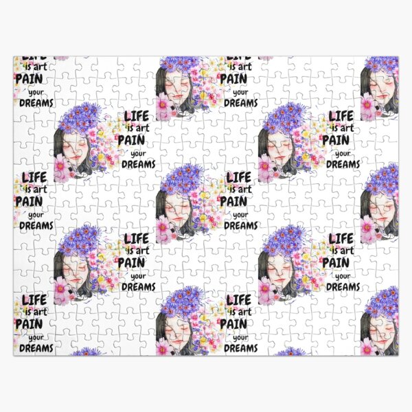 Encanto Butterfly, Life is art Pain your Dreams   Jigsaw Puzzle RB3005 product Offical encanto Merch